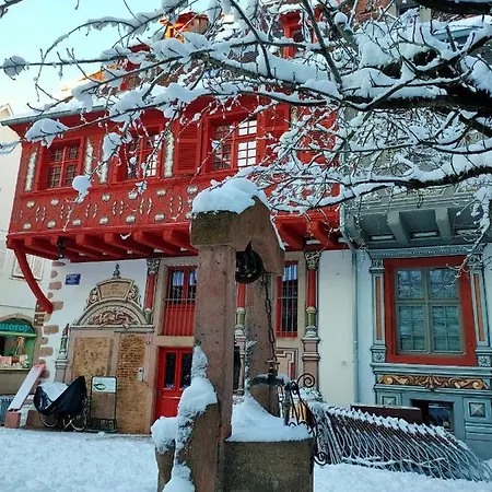 Сasa de vacaciones La Maison Bleue, à 20 Mn De Strasbourg, Sur La Route Des Vins, Jusqu'à 6 Personnes,