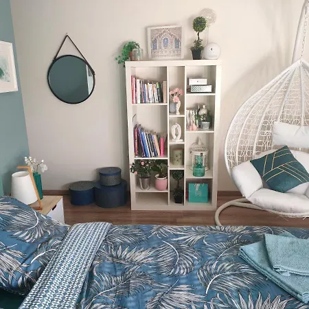 Prázdninový dům La Maison Bleue, A 20 Mn De Strasbourg, Sur La Route Des Vins, Jusqu'a 6 Personnes,