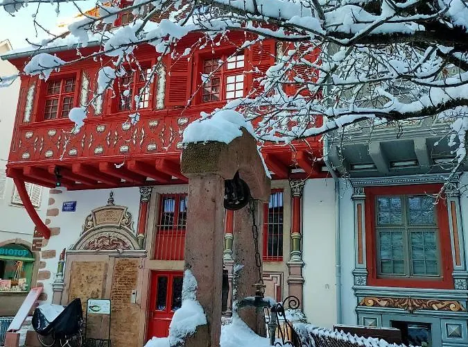Dom wakacyjny La Maison Bleue, A 20 Mn De Strasbourg, Sur La Route Des Vins, Jusqu'a 6 Personnes,